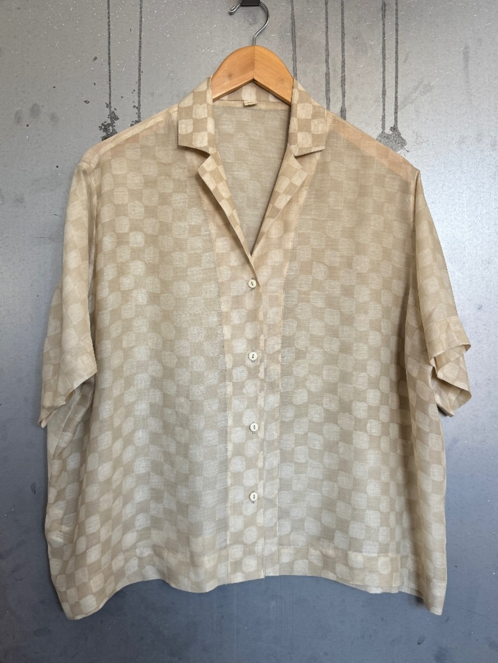 Runaway Bicycle Jon Shirt in Checks sz M to XL